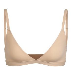Skims Fits Everybody Triangle Bralette XL - Clay Color